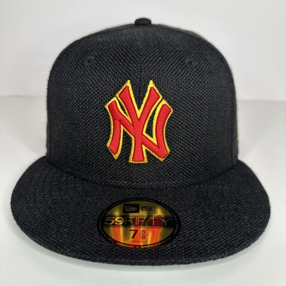 New York Yankees New Era 59FIFTY Hat - Hemp Pack - Fitted 7 5/8 **NEW**